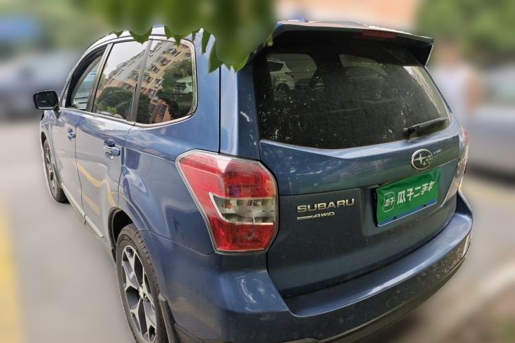 Used Subaru Forester 2015 2.0i Special Edition Commemorative Model Rear Left 45 Deg