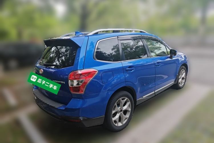 Used Subaru Forester 2015 2.5i Special Edition Commemorative Model Rear Right 45 Deg