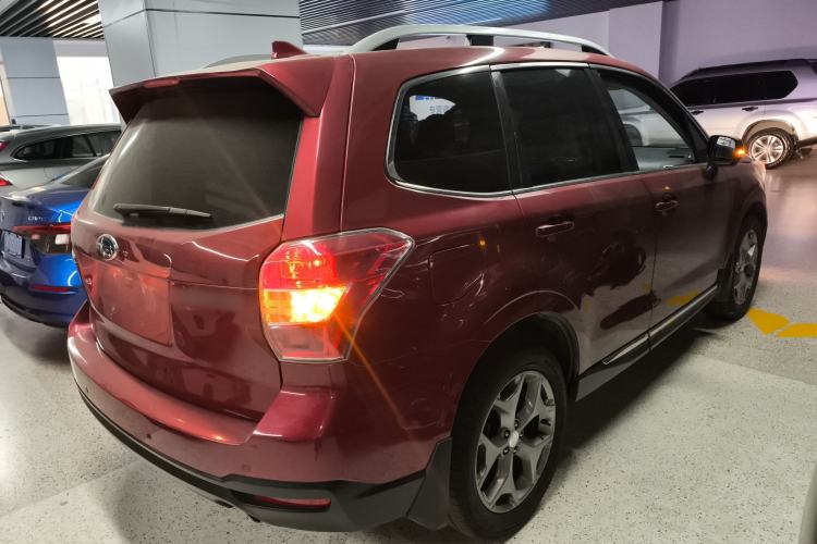 Used Subaru Forester 2015 2.5i Special Edition Commemorative Model Rear Right 45 Deg