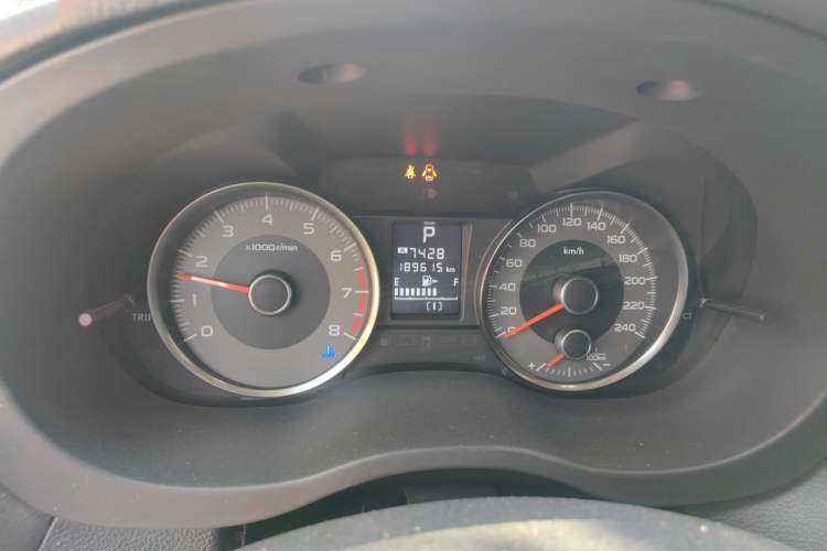 Used Subaru Forester 2015 2.0i Special Edition Commemorative Model Odometer Close Up