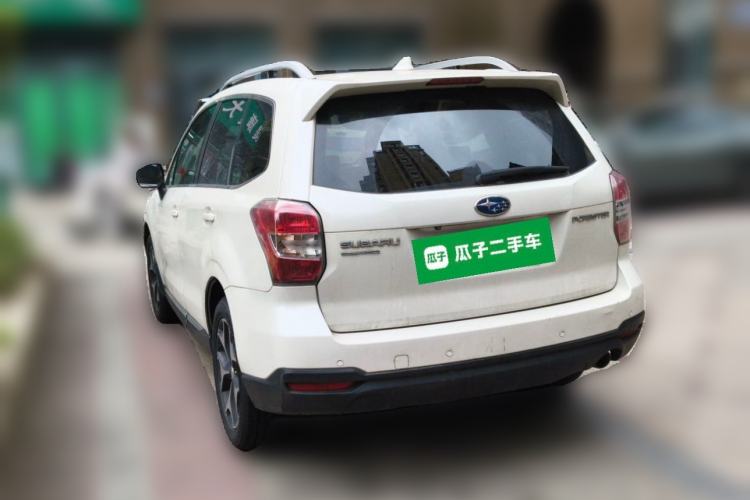 Used Subaru Forester 2015 2.0i Special Edition Commemorative Model Rear Left 45 Deg