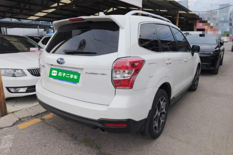 Used Subaru Forester 2015 2.0i Special Edition Commemorative Model Rear Right 45 Deg