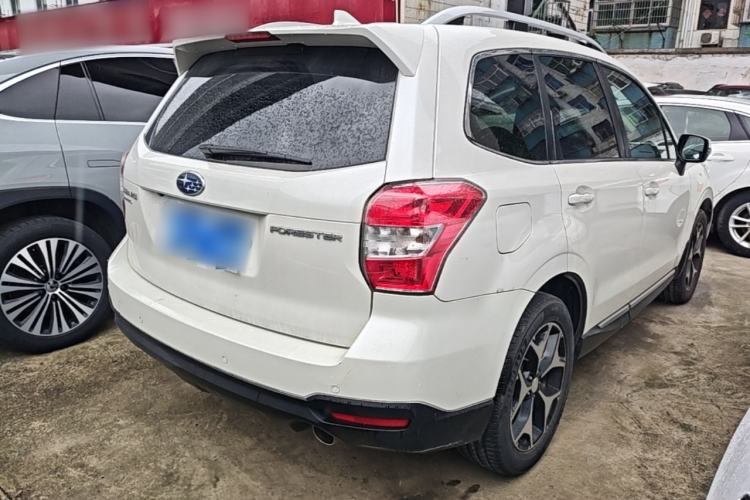Used Subaru Forester 2015 2.0i Special Edition Commemorative Model Rear Right 45 Deg