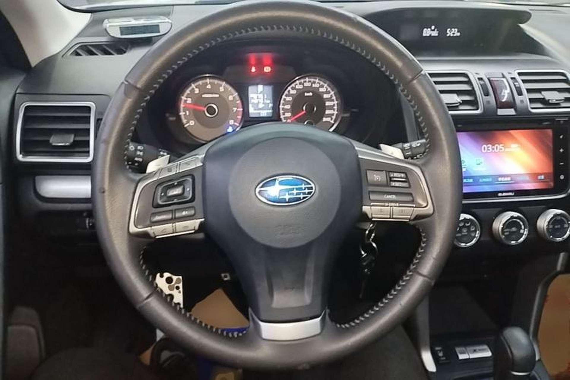 Used Subaru Forester 2015 2.0i Special Edition Commemorative Model Steering Wheel