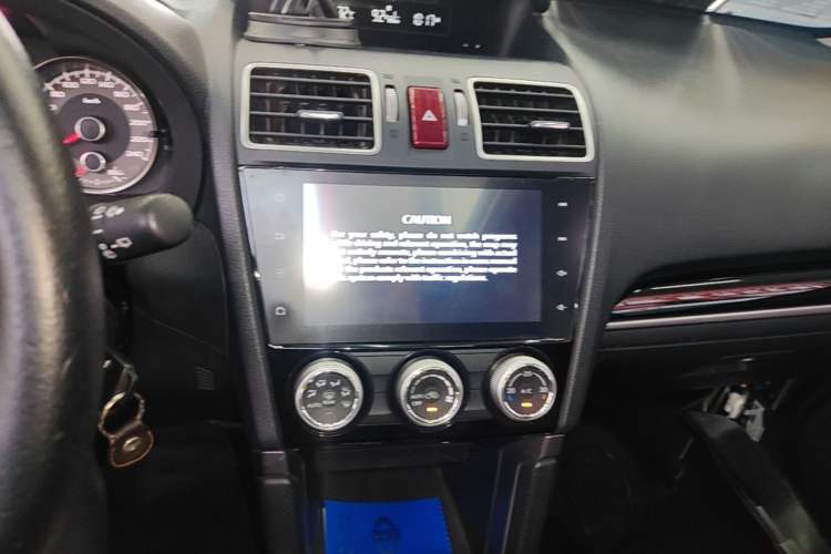 Used Subaru Forester 2016 2.0i Luxury Navigation Edition Audio And AC Panel