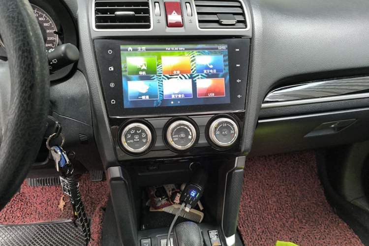 Used Subaru Forester 2016 2.0i Luxury Navigation Edition Audio And AC Panel