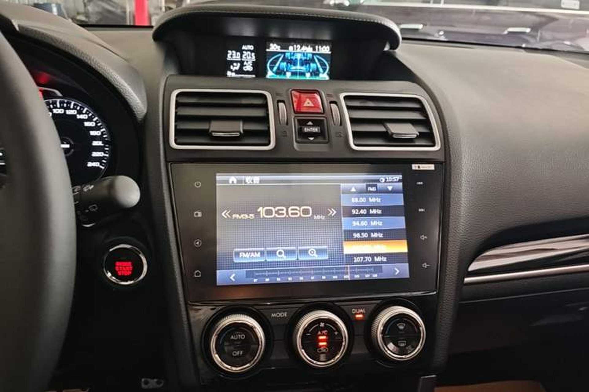 Used Subaru Forester 2016 2.5i Prestige Navigation Edition Audio And AC Panel