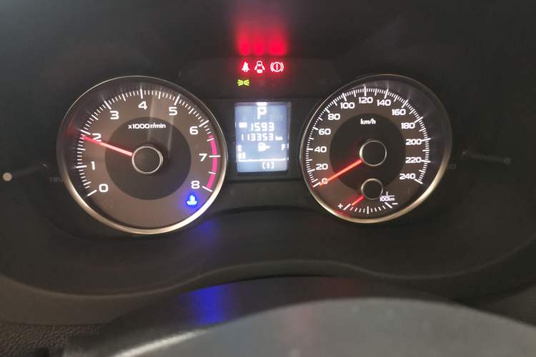 Used Subaru Forester 2016 2.0i Fashion Navigation Edition Odometer Close Up