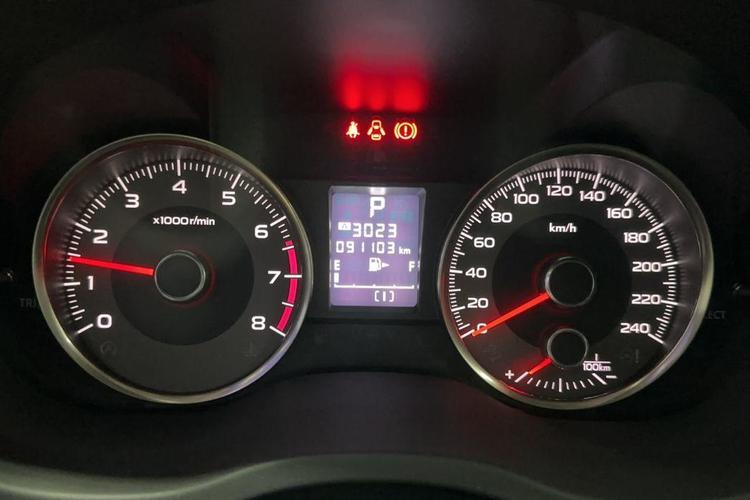 Used Subaru Forester 2016 2.0i Fashion Navigation Edition Odometer Close Up