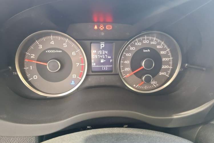 Used Subaru Forester 2016 2.0i Fashion Navigation Edition Odometer Close Up