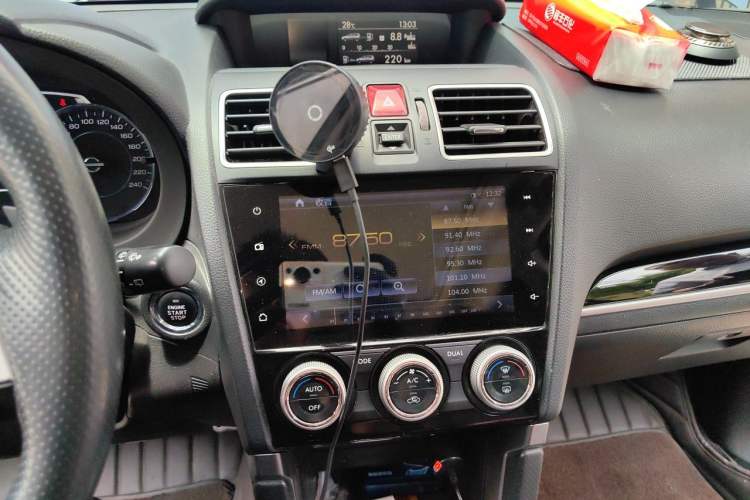 Used Subaru Forester 2016 2.5i Prestige Navigation Edition Audio And AC Panel