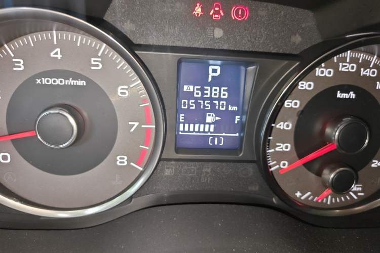 Used Subaru Forester 2016 2.0i Fashion Navigation Edition Odometer Close Up