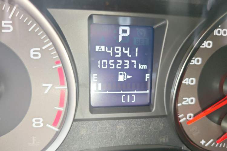 Used Subaru Forester 2016 2.0i Fashion Navigation Edition Odometer Close Up