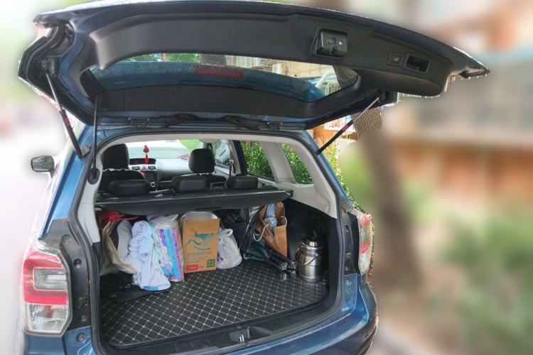Used Subaru Forester 2016 2.5i Prestige Navigation Edition Trunk
