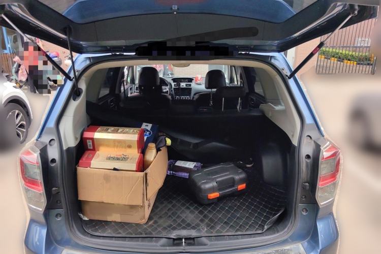 Used Subaru Forester 2016 2.5i Prestige Navigation Edition Trunk