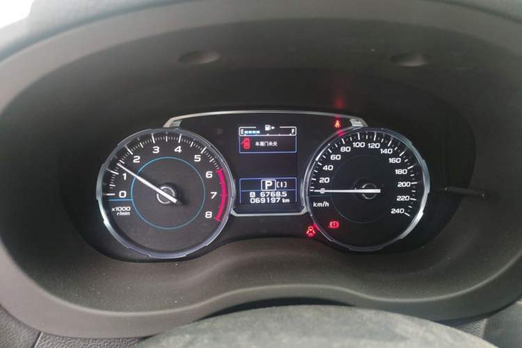 Used Subaru Forester 2016 2.5i Prestige Navigation Edition Instrument Cluster