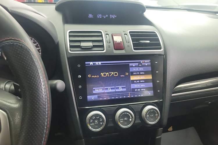 Used Subaru Forester 2016 2.0i Fashion Navigation Edition Audio And AC Panel