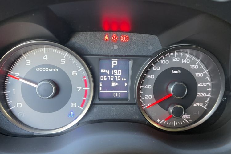 Used Subaru Forester 2016 2.0i Fashion Navigation Edition Odometer Close Up