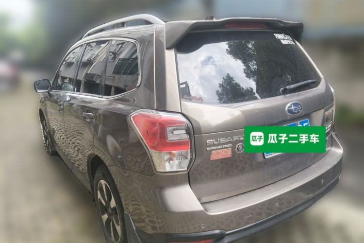 Used Subaru Forester 2016 2.5i Luxury Navigation Edition Rear Left 45 Deg