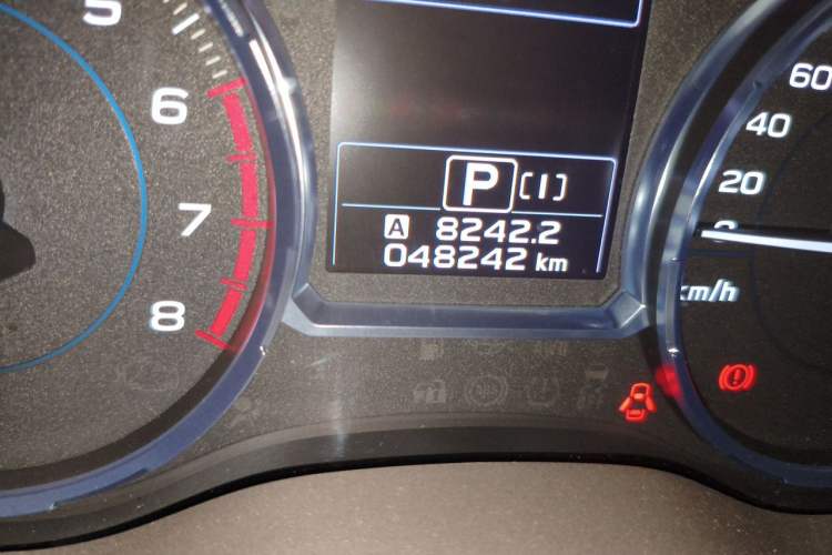 Used Subaru Forester 2016 2.5i Prestige Navigation Edition Odometer Close Up