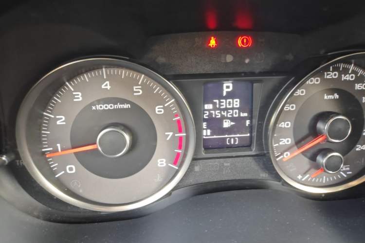 Used Subaru Forester 2016 2.0i Fashion Navigation Edition Odometer Close Up