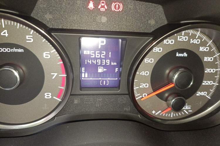 Used Subaru Forester 2016 2.0i Fashion Navigation Edition Odometer Close Up