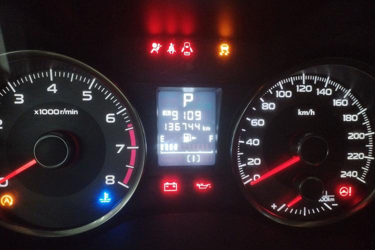 Used Subaru Forester 2016 2.0i Fashion Navigation Edition Odometer Close Up