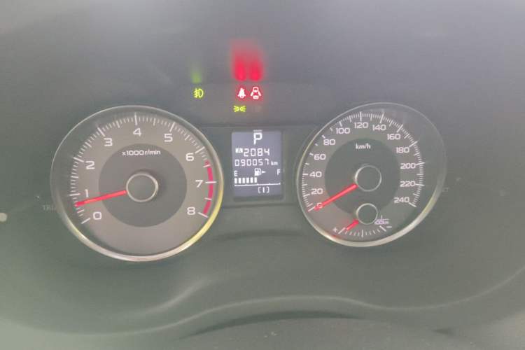 Used Subaru Forester 2016 2.0i Fashion Navigation Edition Odometer Close Up