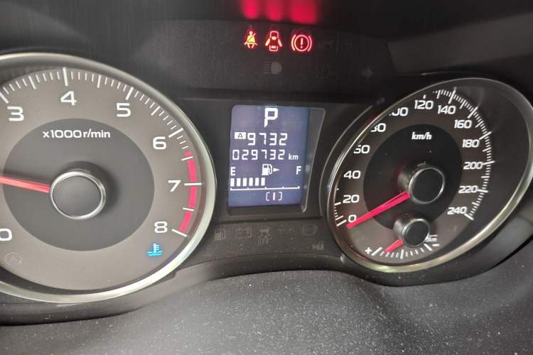 Used Subaru Forester 2016 2.0i Fashion Navigation Edition Odometer Close Up