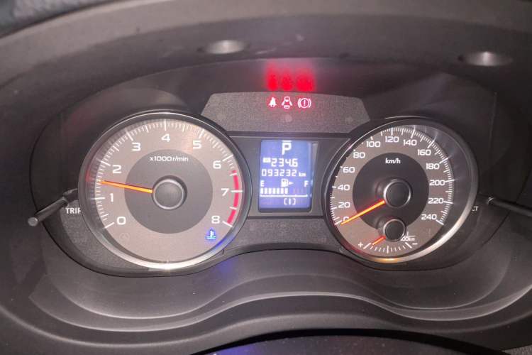 Used Subaru Forester 2016 2.0i Fashion Navigation Edition Odometer Close Up