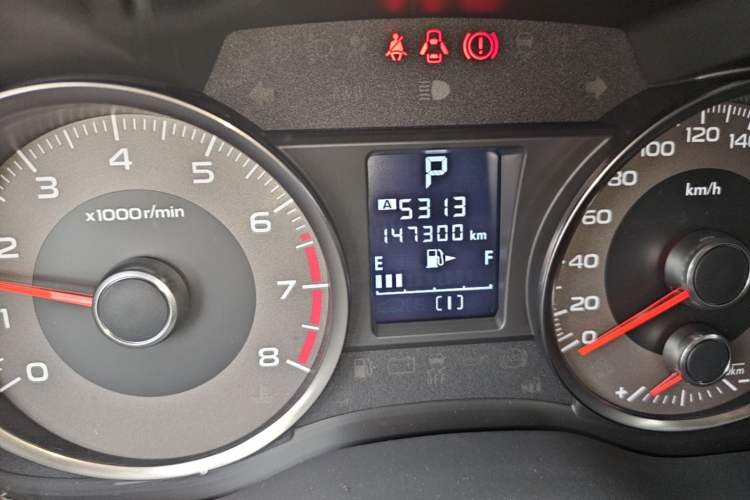 Used Subaru Forester 2016 2.0i Fashion Navigation Edition Odometer Close Up