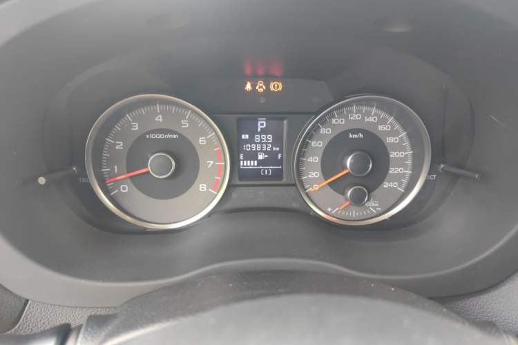 Used Subaru Forester 2016 2.0i Fashion Navigation Edition Odometer Close Up