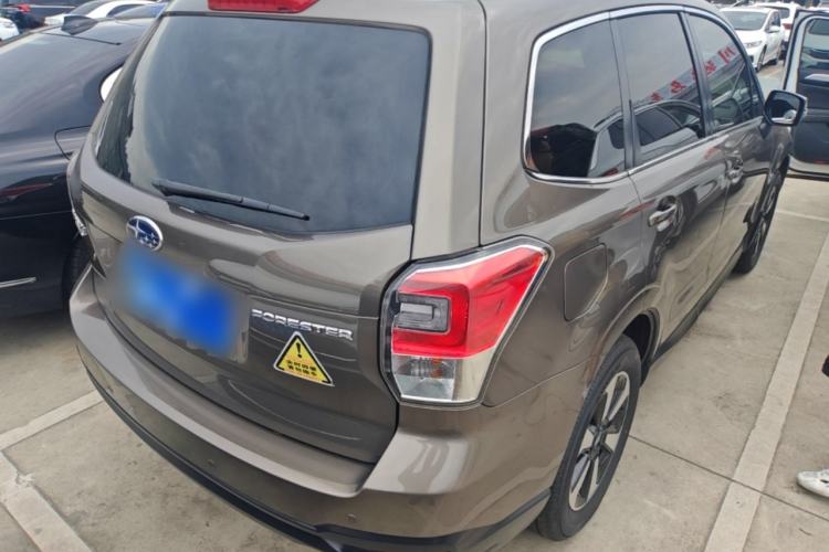 Used Subaru Forester 2017 2.5i Luxury Special Edition Rear Right 45 Deg