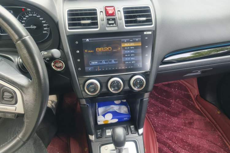 Used Subaru Forester 2018 2.0i Luxury Navigation Edition Audio And AC Panel