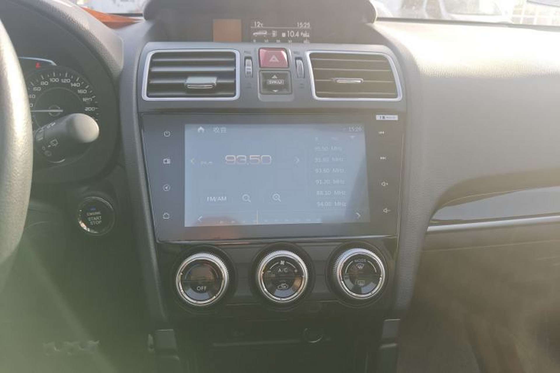 Used Subaru Forester 2018 2.0i Fashion Navigation Edition Audio And AC Panel