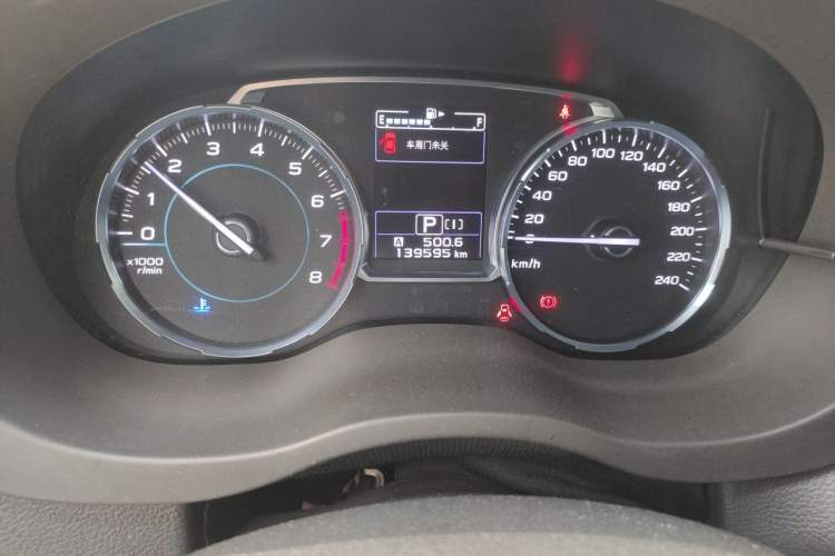 Used Subaru Forester 2018 2.0i Fashion Navigation Edition Odometer Close Up
