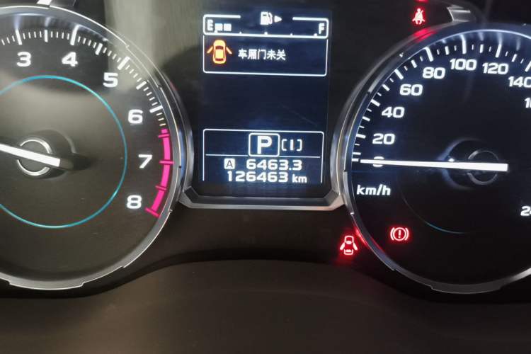 Used Subaru Forester 2018 2.0i Fashion Navigation Edition Odometer Close Up