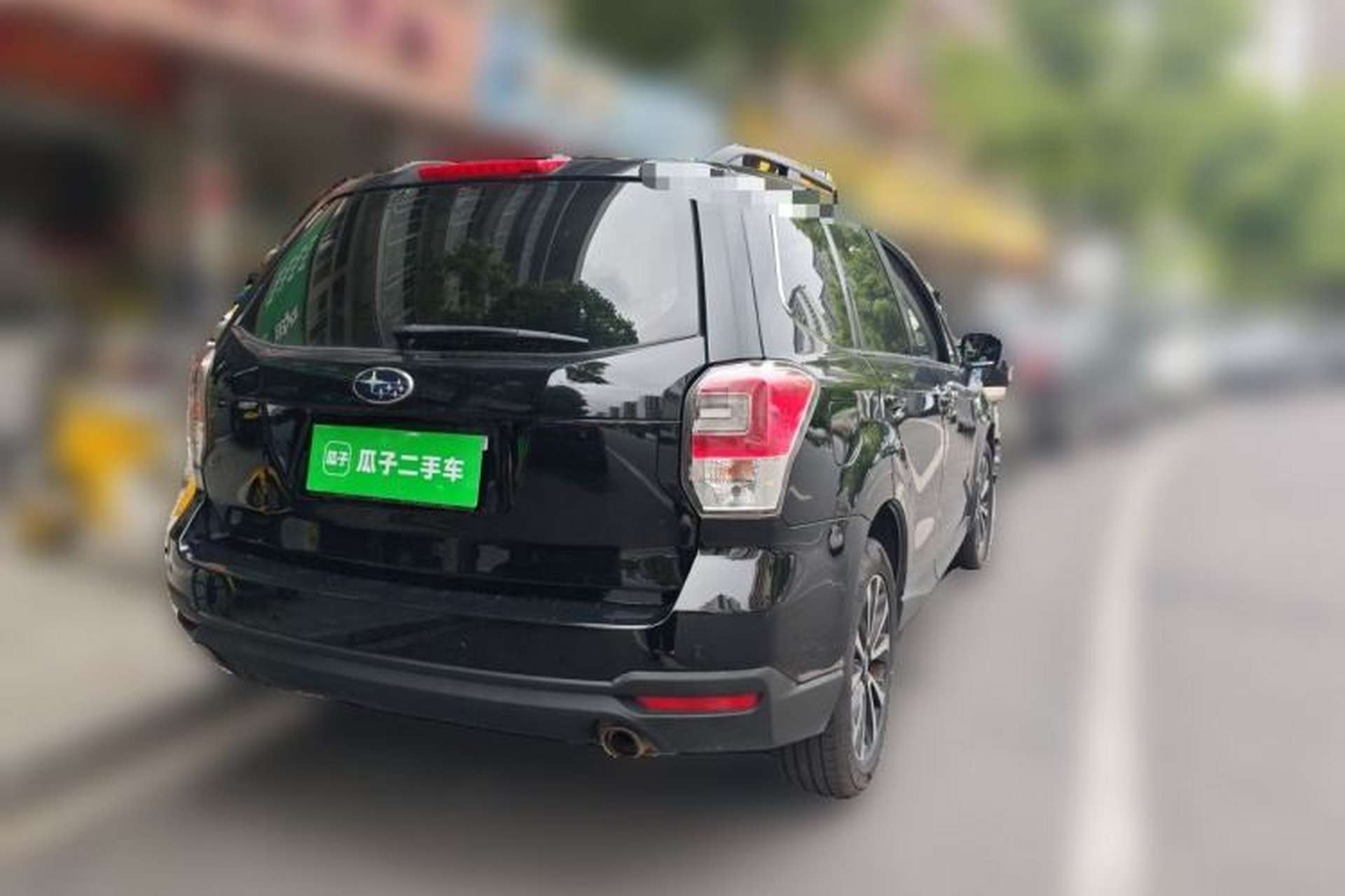 Used Subaru Forester 2018 2.0i Luxury Navigation Edition Rear Right 45 Deg