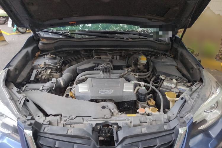Used Subaru Forester 2018 2.5i Luxury Navigation Edition with EyeSight Engine Bay