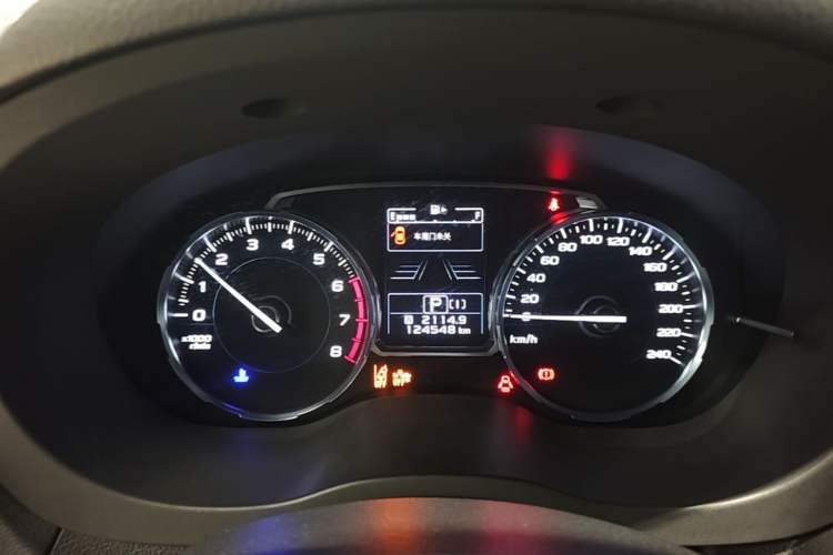 Used Subaru Forester 2018 2.5i Luxury Navigation Edition with EyeSight Instrument Cluster