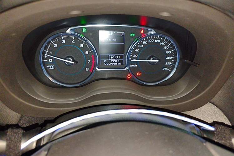 Used Subaru Forester 2018 2.0i Fashion Navigation Edition Odometer Close Up