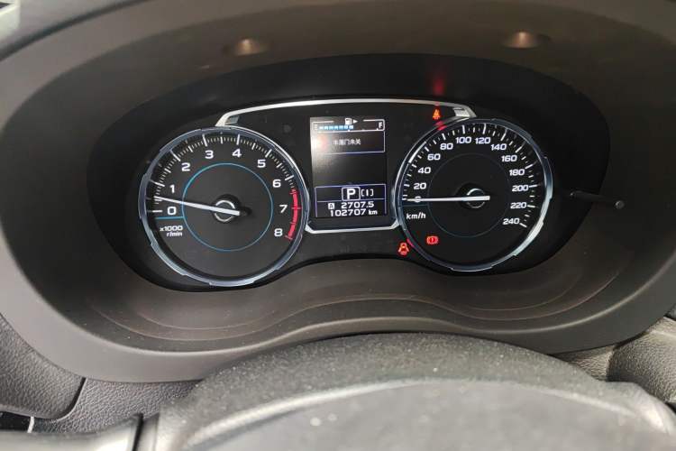 Used Subaru Forester 2018 2.0i Fashion Navigation Edition Odometer Close Up