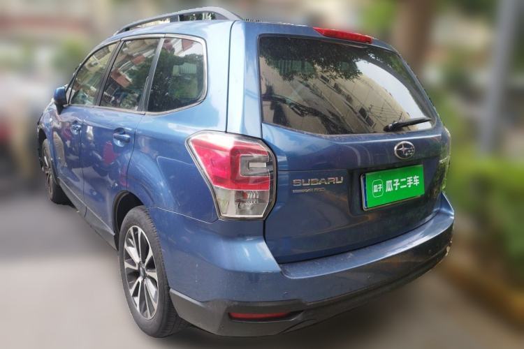 Used Subaru Forester 2018 2.0i Luxury Navigation Edition Rear Left 45 Deg