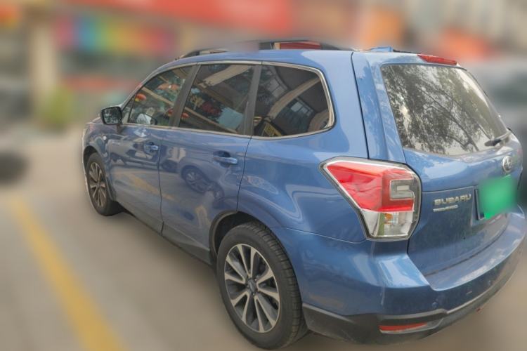 Used Subaru Forester 2018 2.0i Luxury Navigation Edition Rear Left 45 Deg