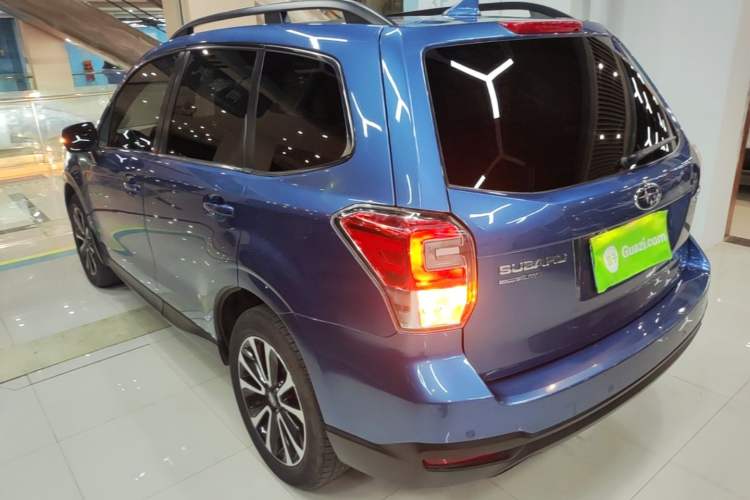 Used Subaru Forester 2018 2.5i Luxury Navigation Edition Rear Left 45 Deg