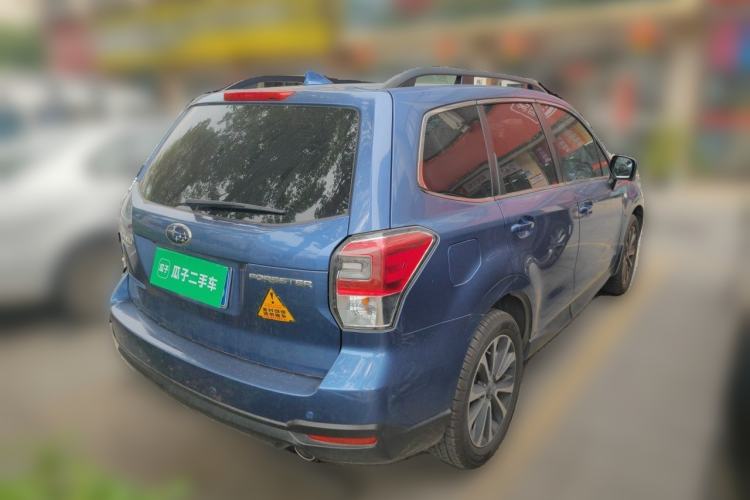 Used Subaru Forester 2018 2.0i Luxury Navigation Edition Rear Right 45 Deg