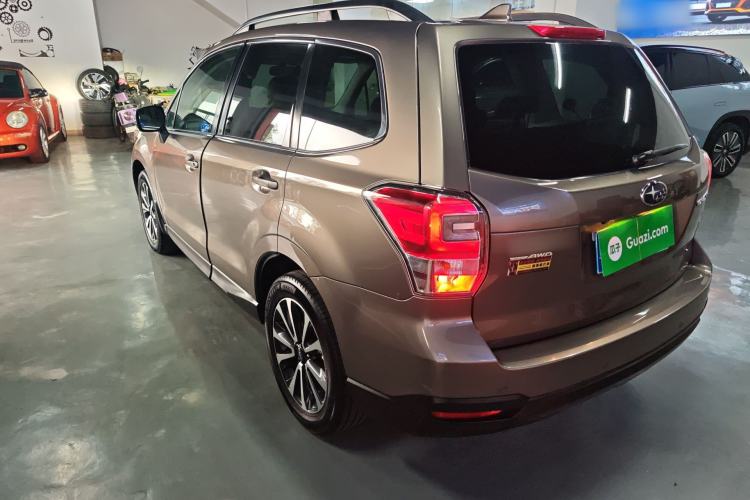 Used Subaru Forester 2018 2.5i Luxury Navigation Edition Rear Left 45 Deg