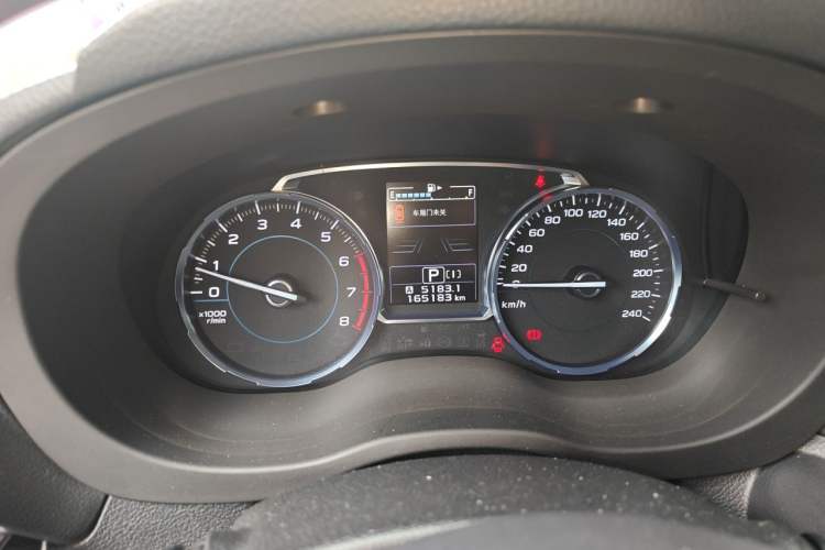 Used Subaru Forester 2018 2.5i Prestige Navigation Version with EyeSight Instrument Cluster