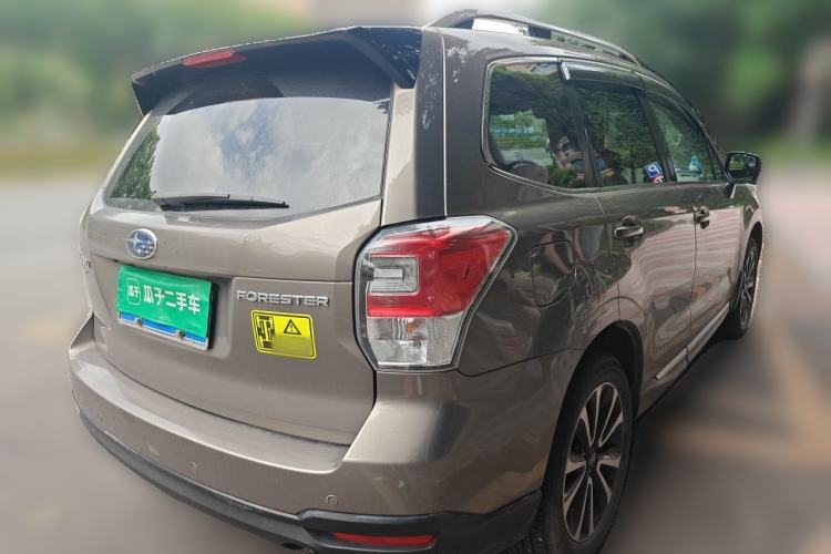 Used Subaru Forester 2018 2.5i Prestige Navigation Version with EyeSight Rear Right 45 Deg