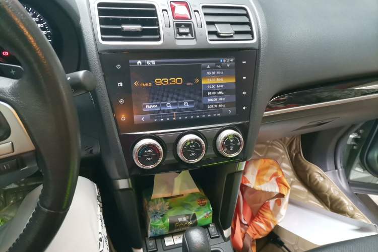 Used Subaru Forester 2018 2.0i Fashion Navigation Edition Audio And AC Panel